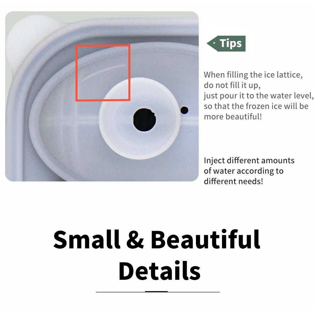Ice Ball Maker Silicone Ice Cube Mold Kitchen DIY