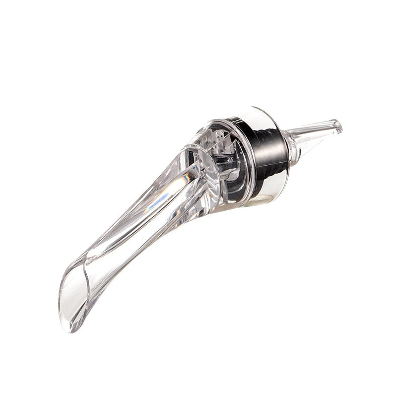 1pcs Magic Wine Decanter Red Wine Aerating Pourer Spout Decanter Wine Aerator Quick Aerating Pouring Tool Pump Portable Filter