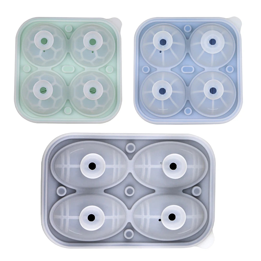 Ice Ball Maker Silicone Ice Cube Mold Kitchen DIY