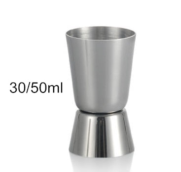 Stainless Steel Cocktail Measuring Jigger Double Jigger Measure Shot Drink Spirit Measure Cup Bar Accessories Bar Tools