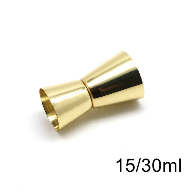 Stainless Steel Cocktail Measuring Jigger Double Jigger Measure Shot Drink Spirit Measure Cup Bar Accessories Bar Tools