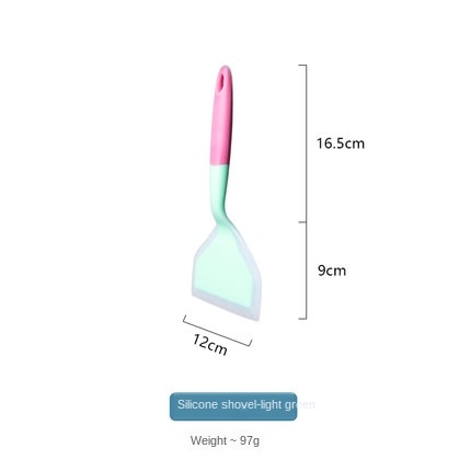 Silicone Shovel Pan Fry High Temperature Resistant Nougat Non-Stick