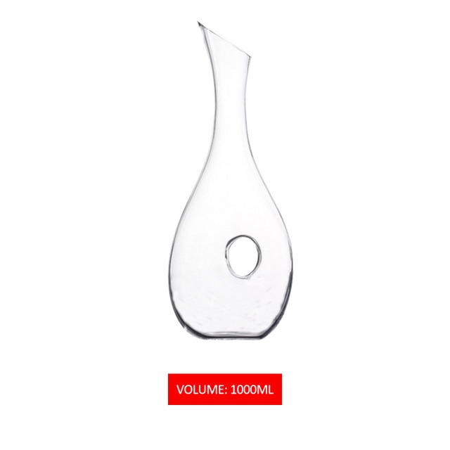 Quality Wine Decanter Design Snail Style Decanter Red Wine Carafe 400ML&1000ML Lead Free Glass Decanter Superior Wine Aerator