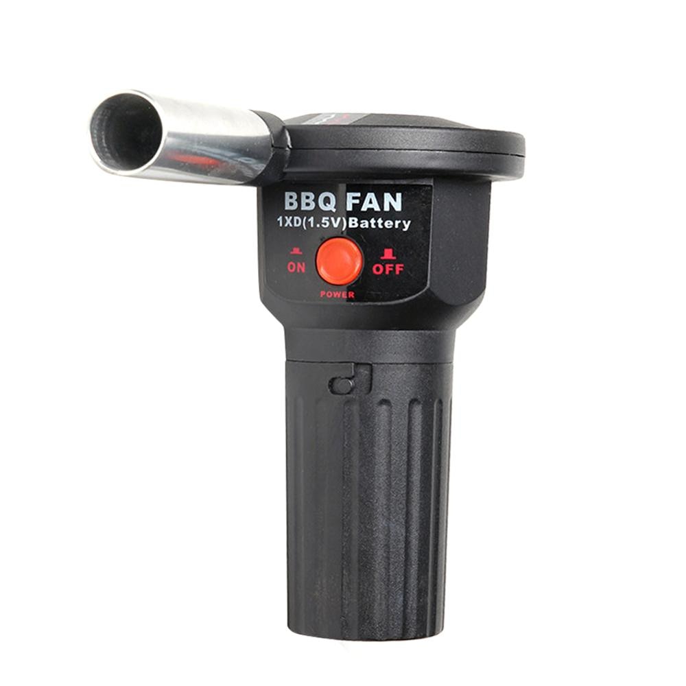 Portable Handheld Battery Powered BBQ Fan Air Blower for Outdoor Camping Picnic Barbecue