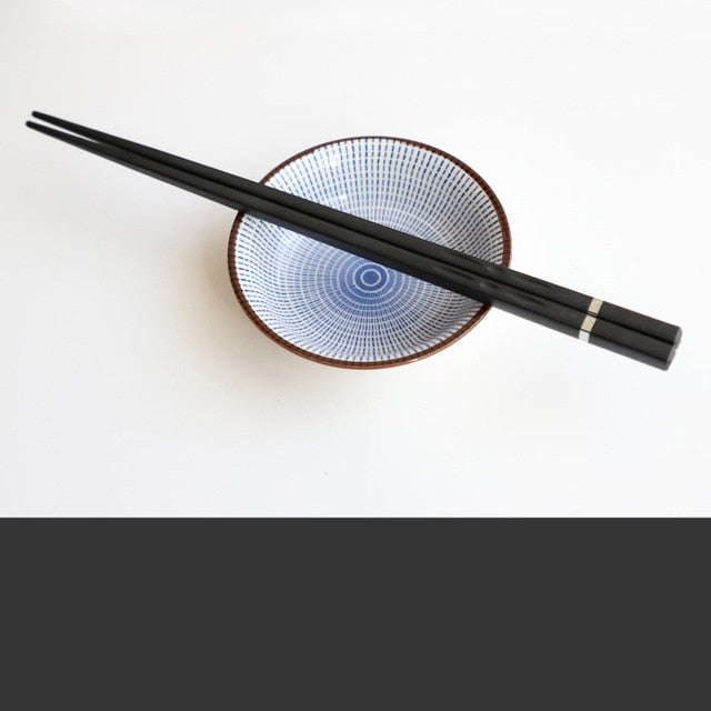 1 Pair Japanese Chopsticks Alloy Non-Slip Sushi Food Sticks Chop Sticks Chinese Gift Reusable Chopsticks