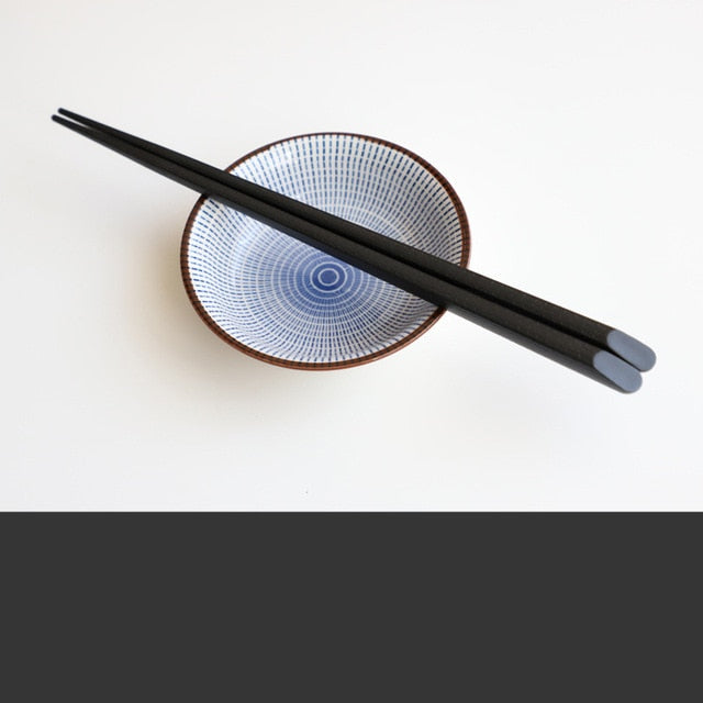 1 Pair Japanese Chopsticks Alloy Non-Slip Sushi Food Sticks Chop Sticks Chinese Gift Reusable Chopsticks