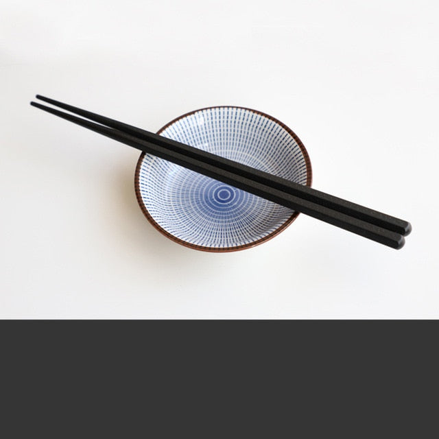1 Pair Japanese Chopsticks Alloy Non-Slip Sushi Food Sticks Chop Sticks Chinese Gift Reusable Chopsticks