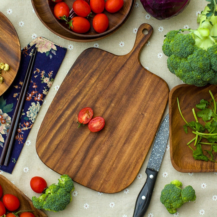 Acacia Mangium Chopping Board & Charcuterie Board
