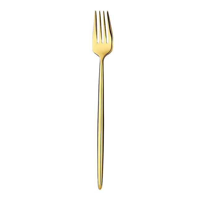 Gold Cutlery Set Forks Spoons Knives Tableware Steel Cutlery Set Stainless Steel Dinnerware Set Chopstick Spoon Knife Fork