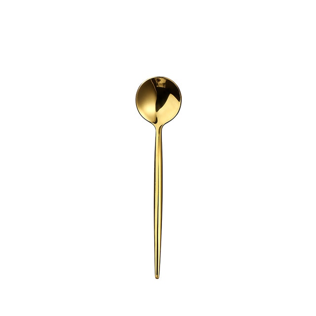 Gold Cutlery Set Forks Spoons Knives Tableware Steel Cutlery Set Stainless Steel Dinnerware Set Chopstick Spoon Knife Fork