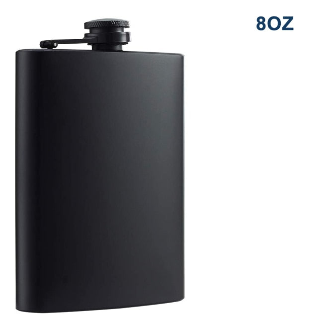 7oz 8oz Portable Stainless Steel Hip Flask Flagon