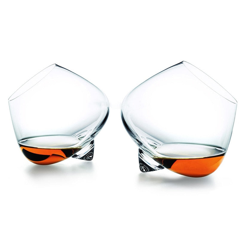 Rotate Glass Taste Belly
