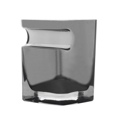 2 PCS Crystal Glass Spirit Cup With Cigar Holder