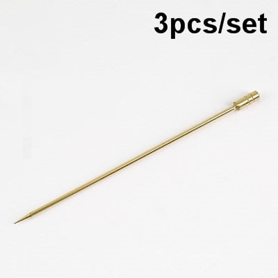 3ps Cocktail Pick Stainless Steel Fruit Sticks Bar Tools Drink Stirring Sticks Martini Picks Party Wedding Accessory