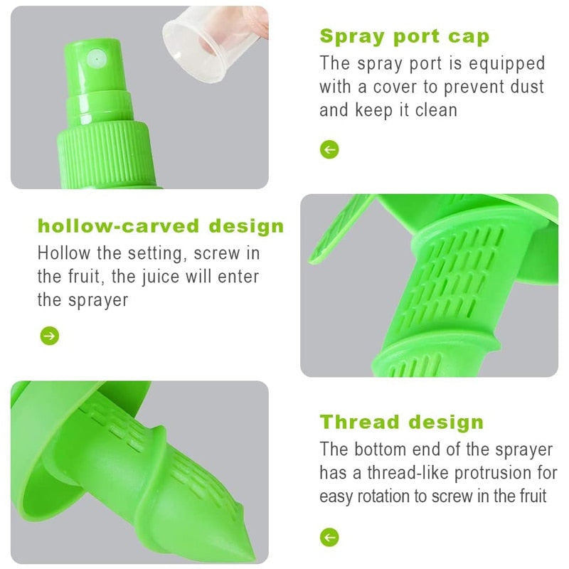 ManualSqueeze Juicer Lemon Spray Mist