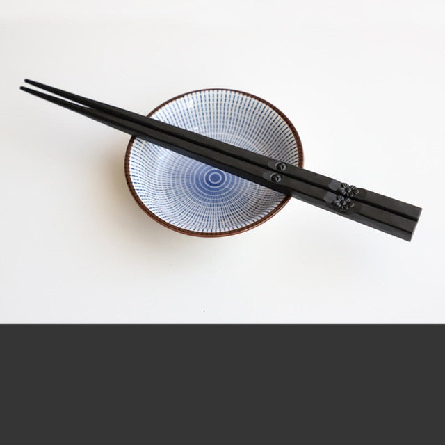 1 Pair Japanese Chopsticks Alloy Non-Slip Sushi Food Sticks Chop Sticks Chinese Gift Reusable Chopsticks