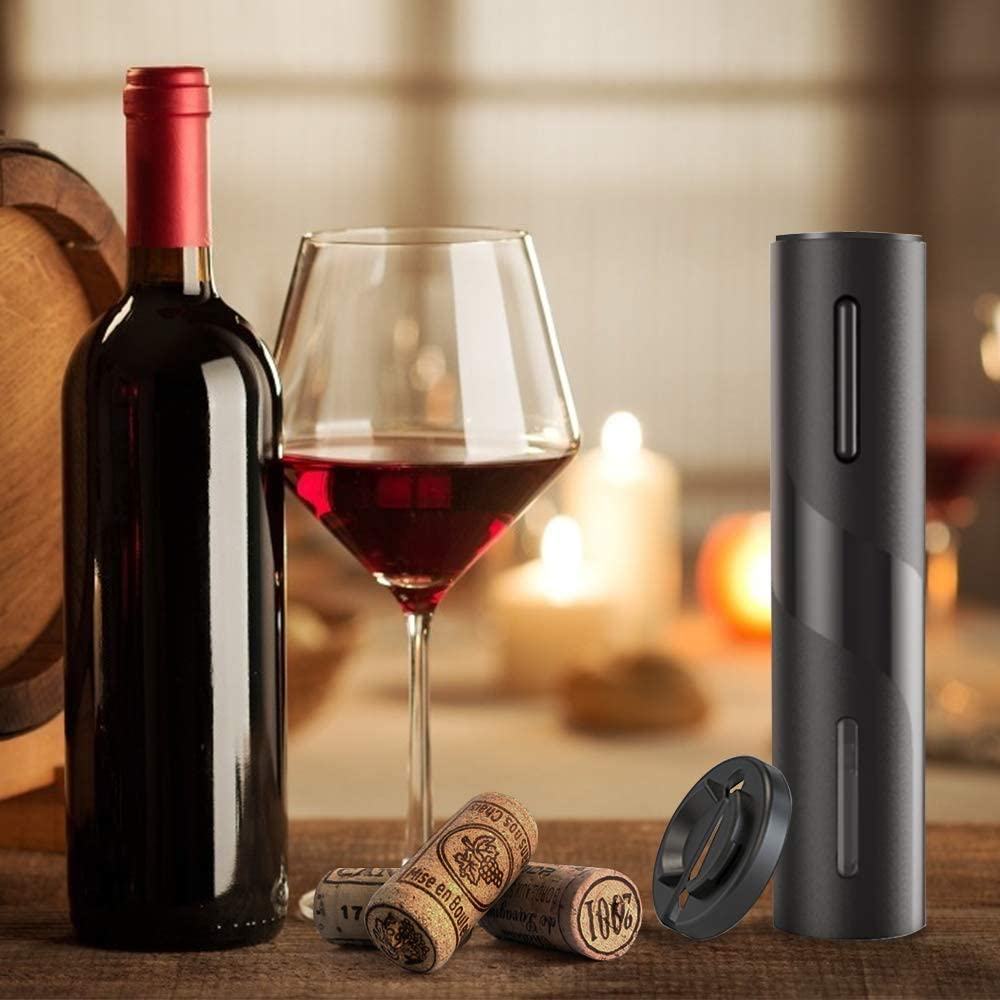 Automatic Bottle Opener Wine Opener Electric Red Wine Opener Battery Jar Opener Kitchen Accessories Stainless Steel